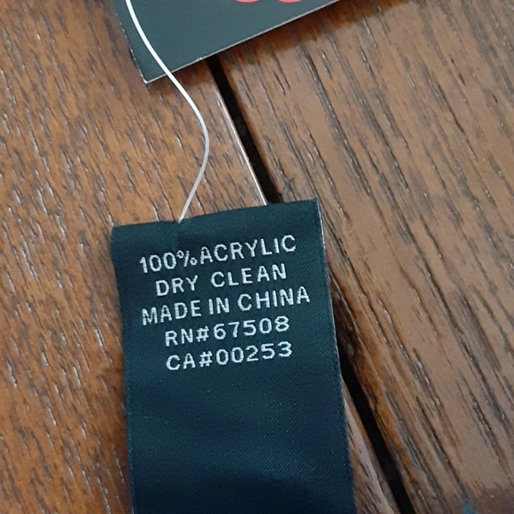 NWT blue gauzy neck wrap - Picture 6 of 7